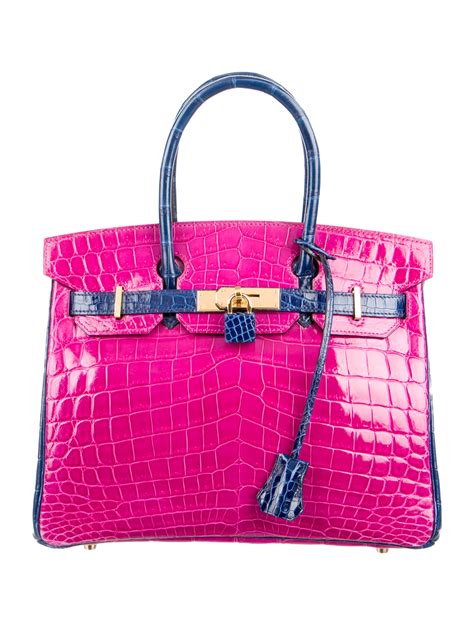 Hermes Birkin 30 Crocodile 